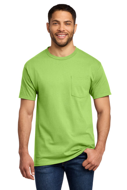 Port & Co Tall Essential Pocket Tee. PC61PT