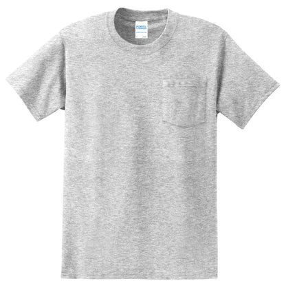 Port & Co Tall Essential Pocket Tee. PC61PT