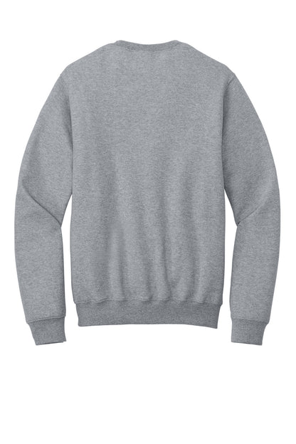 Port & Co Core Fleece Crewneck Pocket Sweatshirt PC78PKT