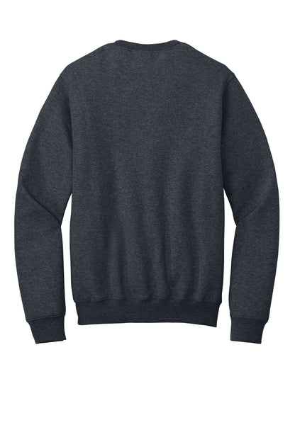 Port & Co Core Fleece Crewneck Pocket Sweatshirt PC78PKT