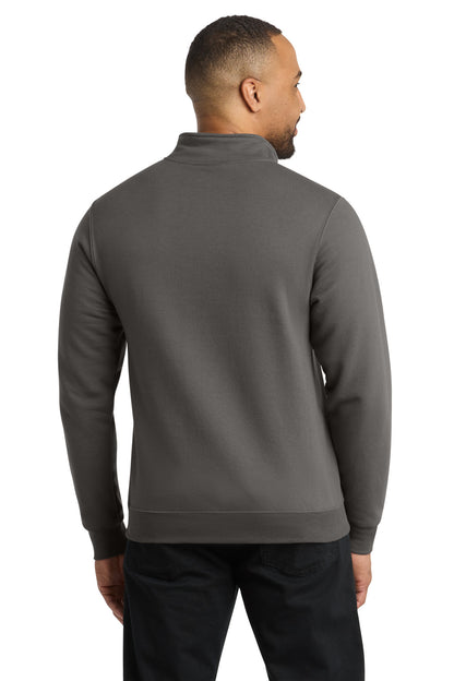 Port & Co Core Fleece 1/4-Zip Pullover Sweatshirt PC78Q