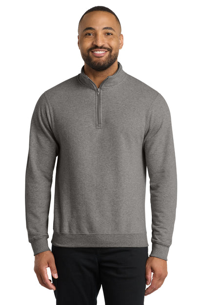 Port & Co Core Fleece 1/4-Zip Pullover Sweatshirt PC78Q