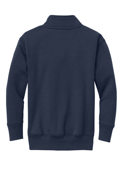 Port & Co Youth Core Fleece 1/4-Zip Pullover Sweatshirt PC78YQ