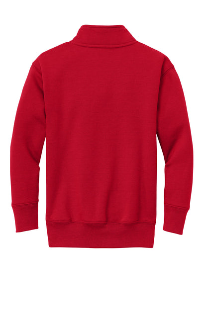 Port & Co Youth Core Fleece 1/4-Zip Pullover Sweatshirt PC78YQ