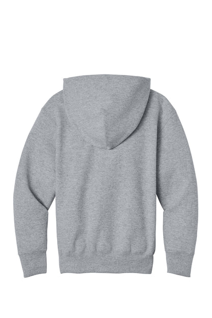 Port & Co Youth Core Fleece Full-Zip Hooded Sweatshirt PC78YZH