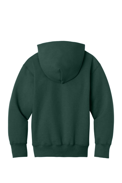 Port & Co Youth Core Fleece Full-Zip Hooded Sweatshirt PC78YZH