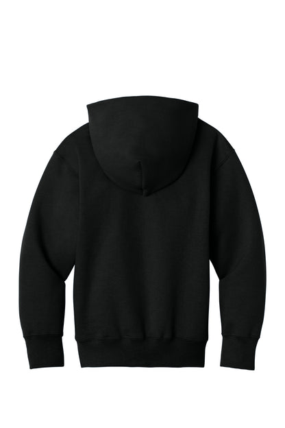 Port & Co Youth Core Fleece Full-Zip Hooded Sweatshirt PC78YZH