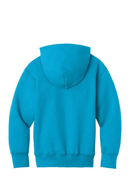 Port & Co Youth Core Fleece Full-Zip Hooded Sweatshirt PC78YZH