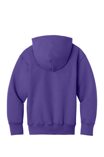 Port & Co Youth Core Fleece Full-Zip Hooded Sweatshirt PC78YZH