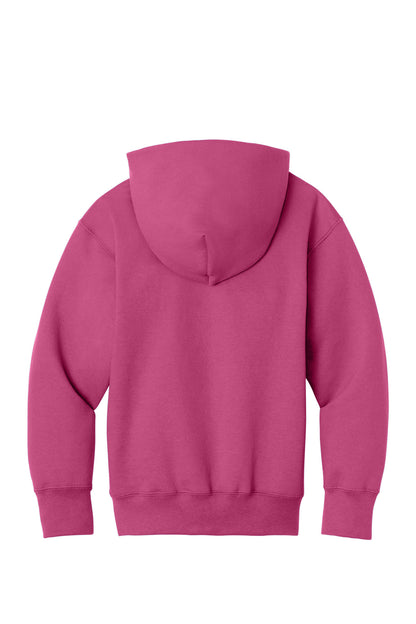 Port & Co Youth Core Fleece Full-Zip Hooded Sweatshirt PC78YZH