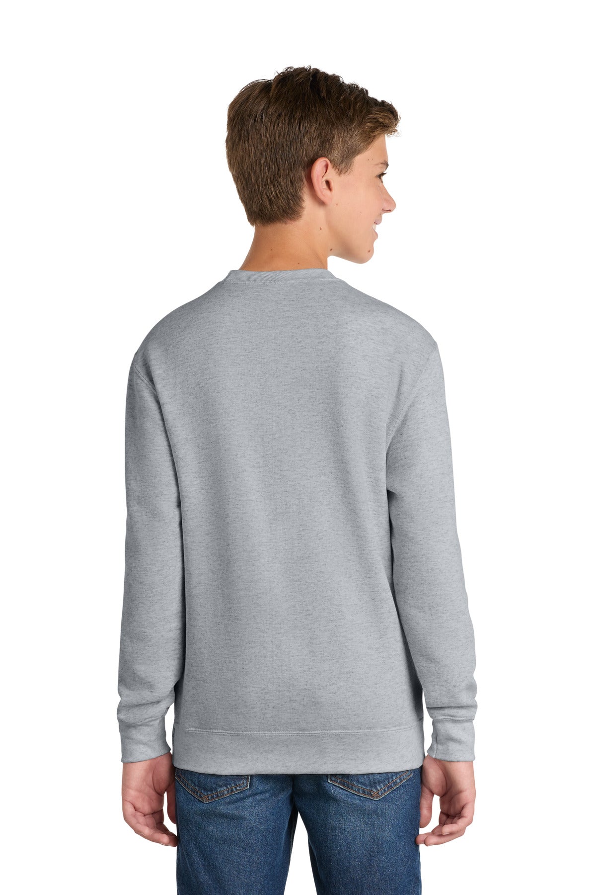 Port & Co Youth Core Fleece Crewneck Sweatshirt PC78Y