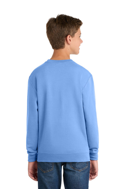 Port & Co Youth Core Fleece Crewneck Sweatshirt PC78Y