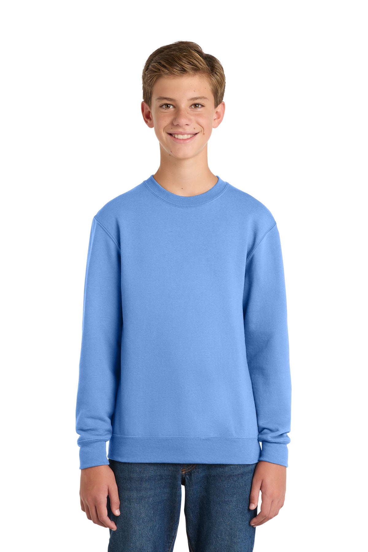 Port & Co Youth Core Fleece Crewneck Sweatshirt PC78Y