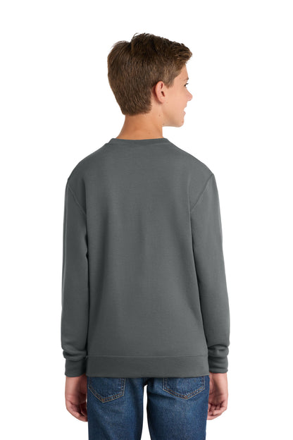 Port & Co Youth Core Fleece Crewneck Sweatshirt PC78Y
