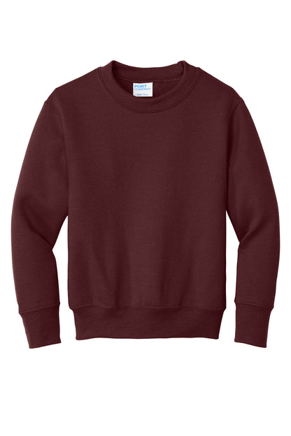 Port & Co Youth Core Fleece Crewneck Sweatshirt PC78Y