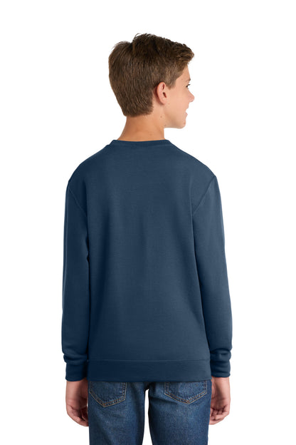 Port & Co Youth Core Fleece Crewneck Sweatshirt PC78Y