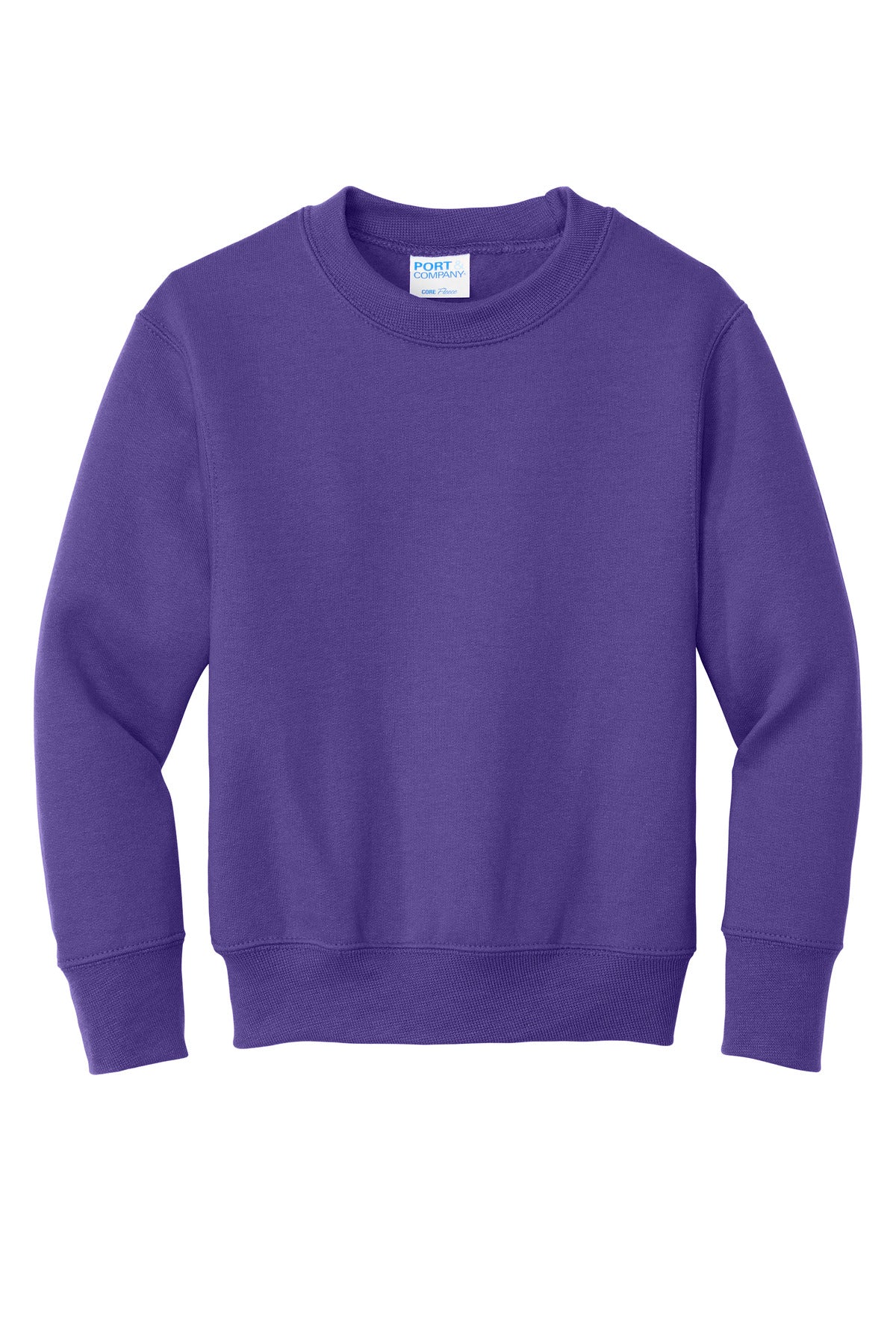 Port & Co Youth Core Fleece Crewneck Sweatshirt PC78Y