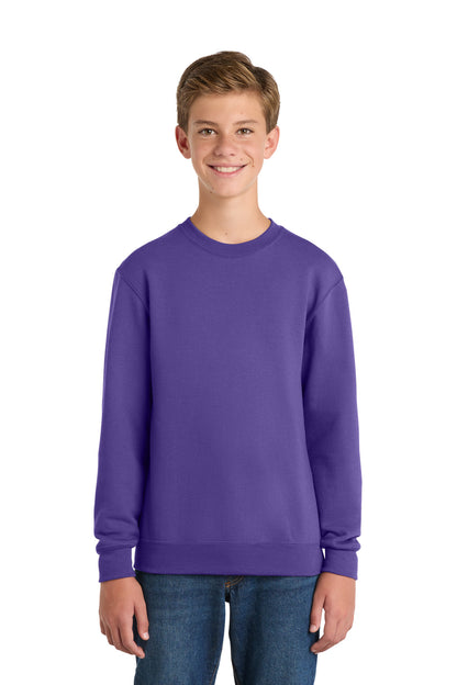 Port & Co Youth Core Fleece Crewneck Sweatshirt PC78Y