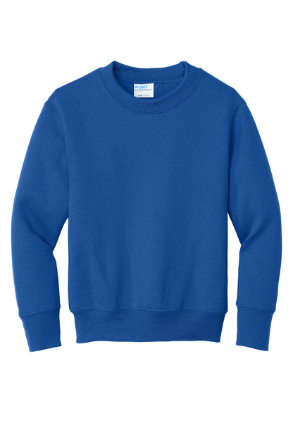 Port & Co Youth Core Fleece Crewneck Sweatshirt PC78Y