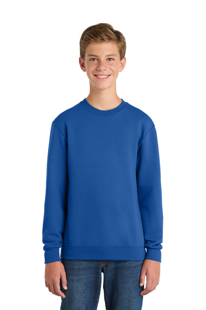Port & Co Youth Core Fleece Crewneck Sweatshirt PC78Y