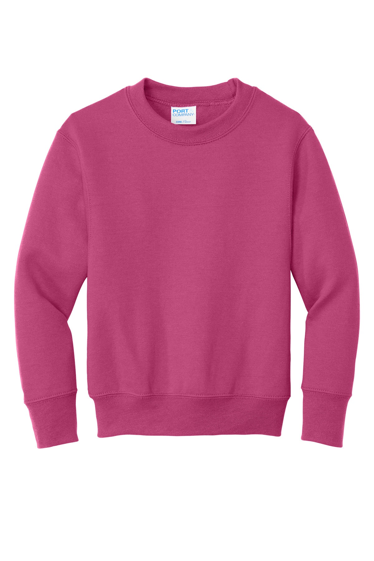 Port & Co Youth Core Fleece Crewneck Sweatshirt PC78Y