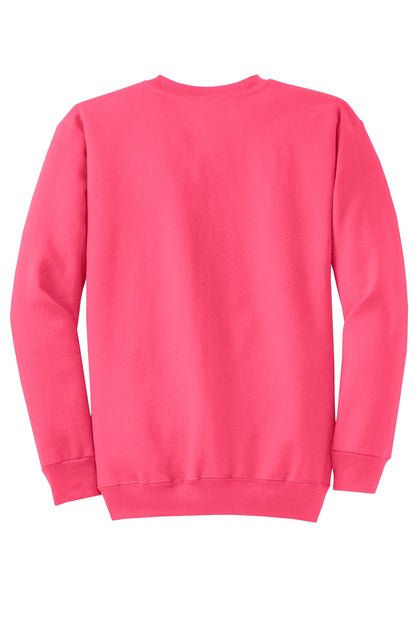 Port & Co Core Fleece Crewneck Sweatshirt. PC78