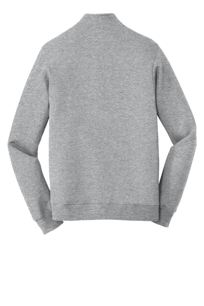 Port & Co Fan Favorite Fleece 1/4-Zip Pullover Sweatshirt. PC850Q