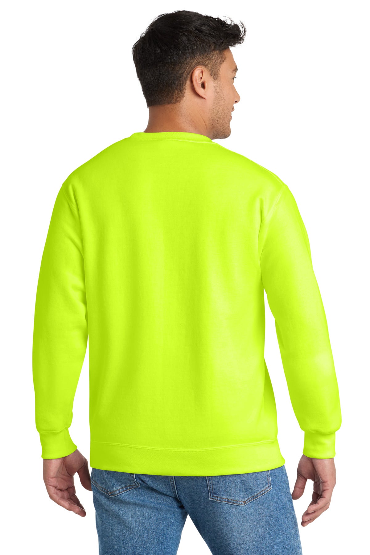 Port & Co Tall Essential Fleece Crewneck Sweatshirt. PC90T