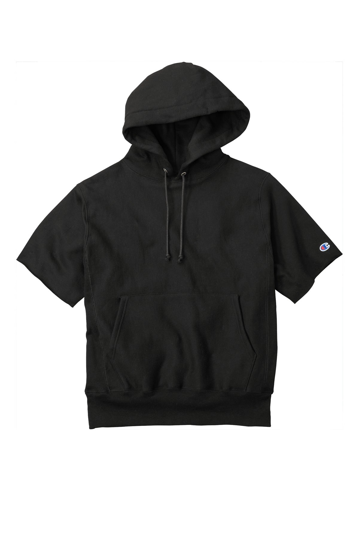 Champion   Reverse Weave   Short Sleeve Hooded Sweatshirt S101SS