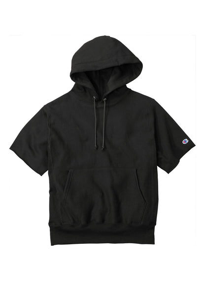 Champion   Reverse Weave   Short Sleeve Hooded Sweatshirt S101SS