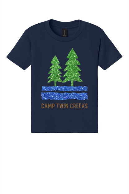 TC LIMITED Glitter Print Soft Style Youth Tee