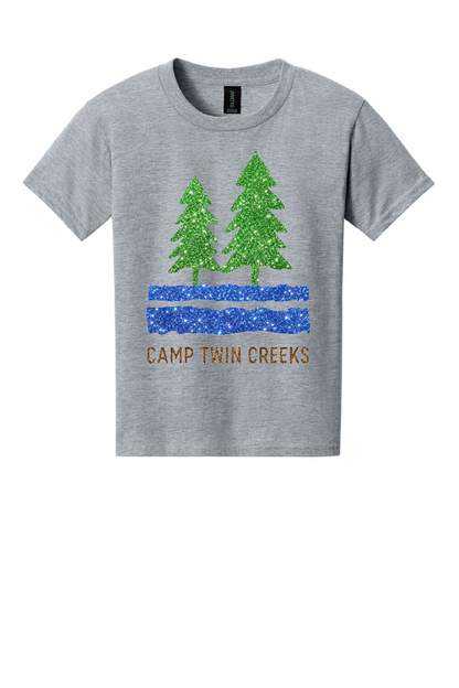 TC LIMITED Glitter Print Soft Style Youth Tee