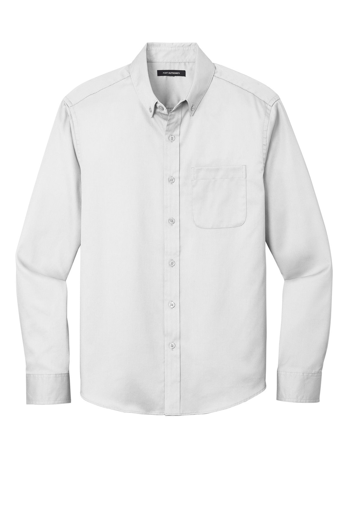 Port Authority Long Sleeve SuperPro React Twill Shirt. W808