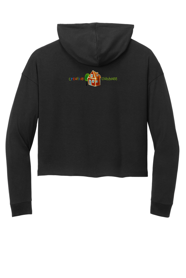 CC District® Women’s Perfect Tri® Midi Long Sleeve Hoodie (wrist and back prints)