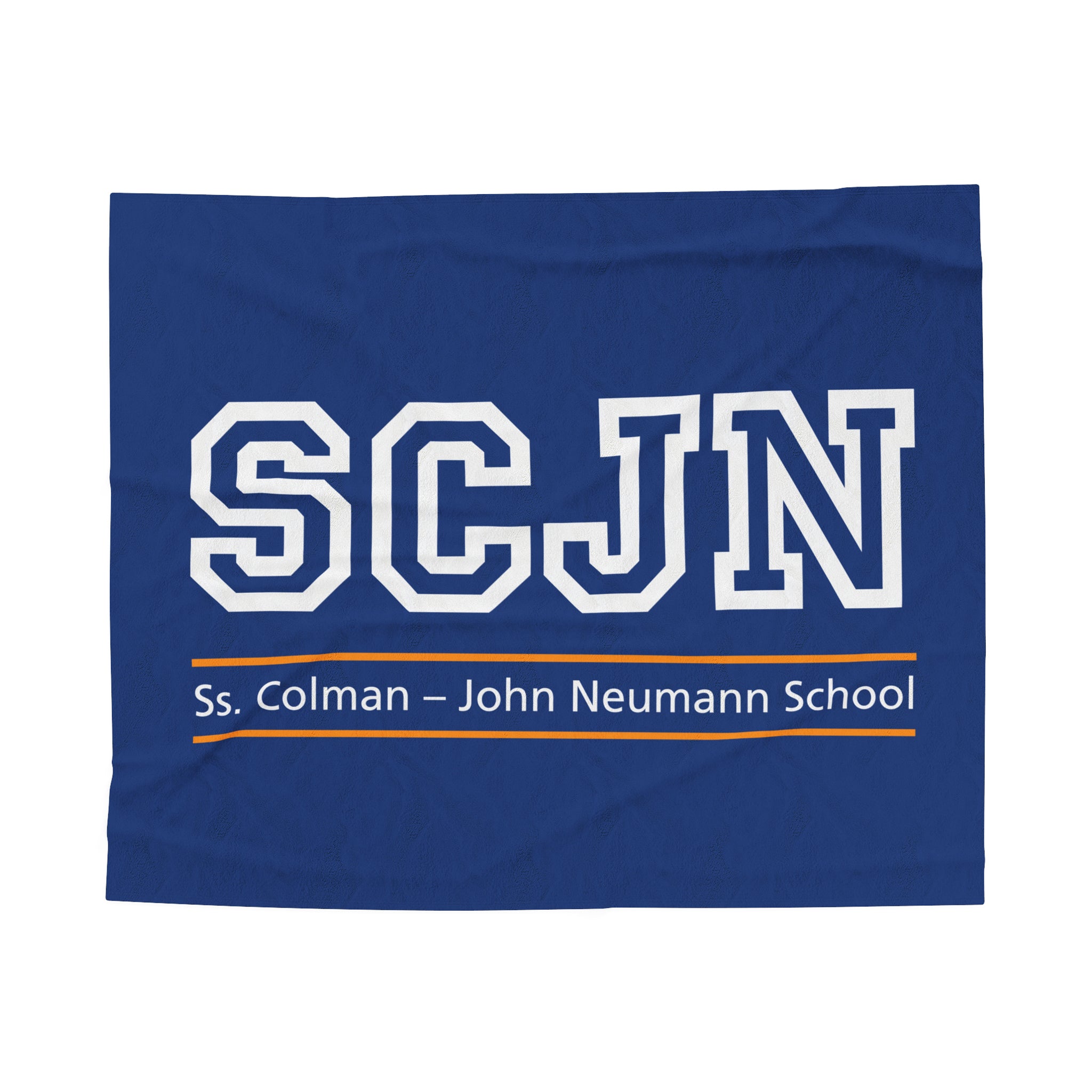 SCJN Logo Velveteen Plush Blanket