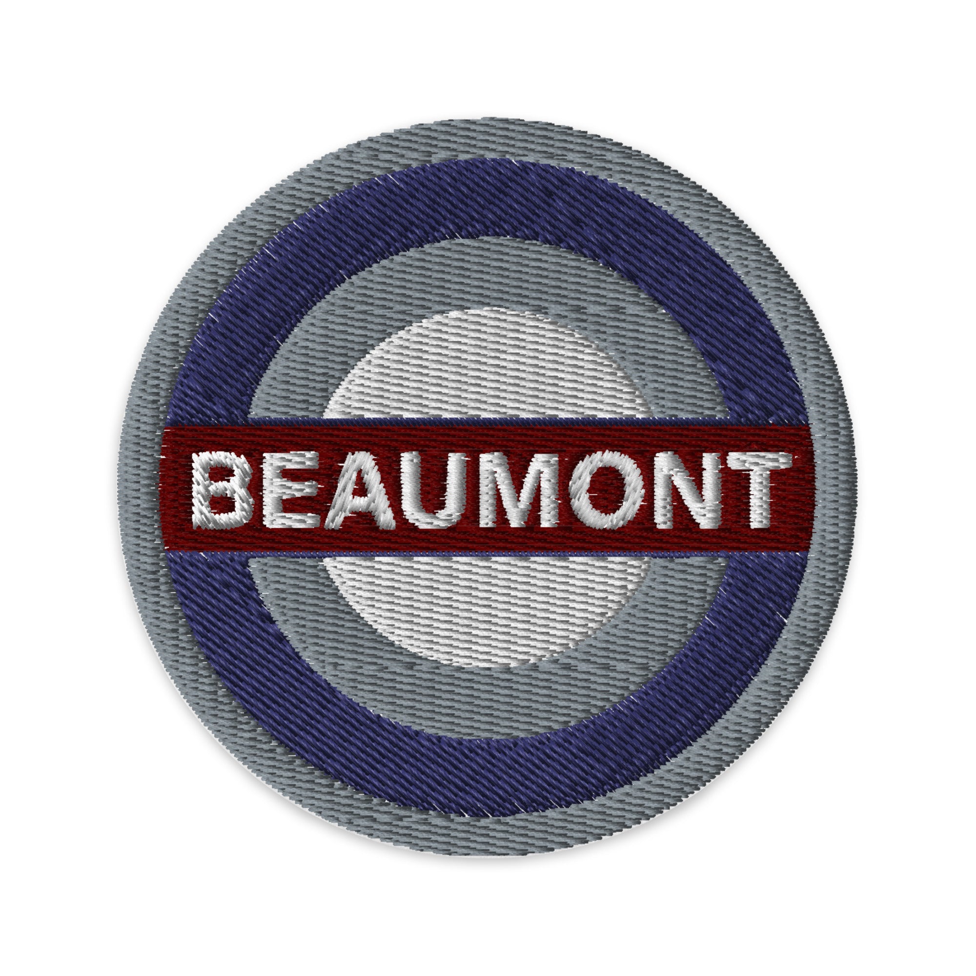 TI Plain Embroidered patches