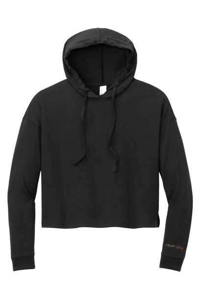 CC District® Women’s Perfect Tri® Midi Long Sleeve Hoodie (wrist and back prints)