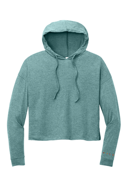 CC District® Women’s Perfect Tri® Midi Long Sleeve Hoodie (wrist and back prints)