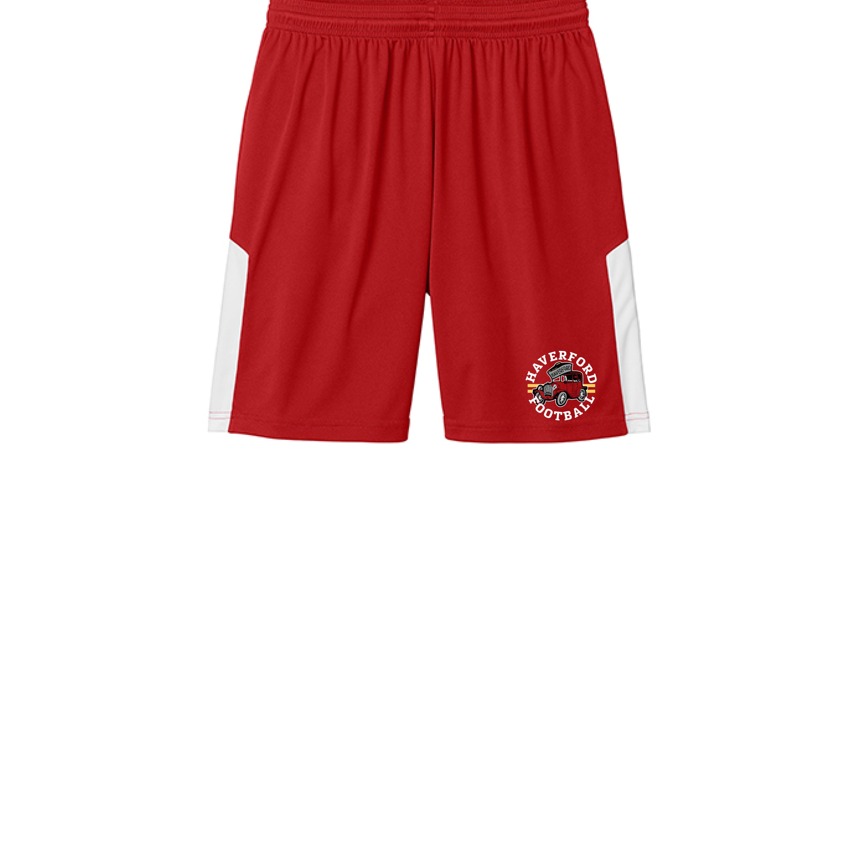 Deep Red/ White - FRONT