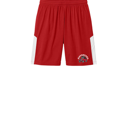 Deep Red/ White - ST103 - FRONT