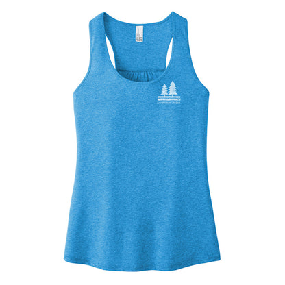 Heathered Bright Turquoise - DT6302 - FRONT