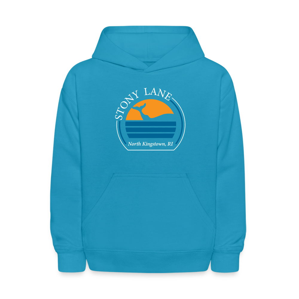 SL Sunset Kids' Hoodie - turquoise