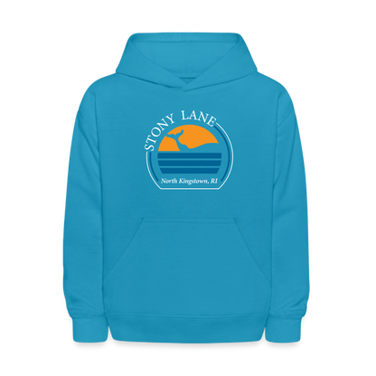 SL Sunset Kids' Hoodie - turquoise