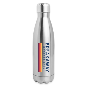 BREAKAWAY Insulated Stainless Steel Water Bottle - silver