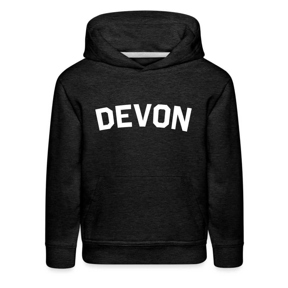 DE Kids‘ Premium Hoodie - charcoal grey