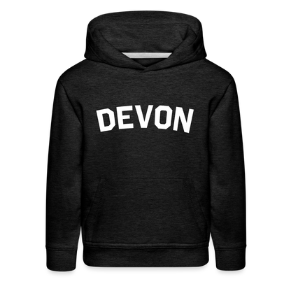DE Kids‘ Premium Hoodie - charcoal grey