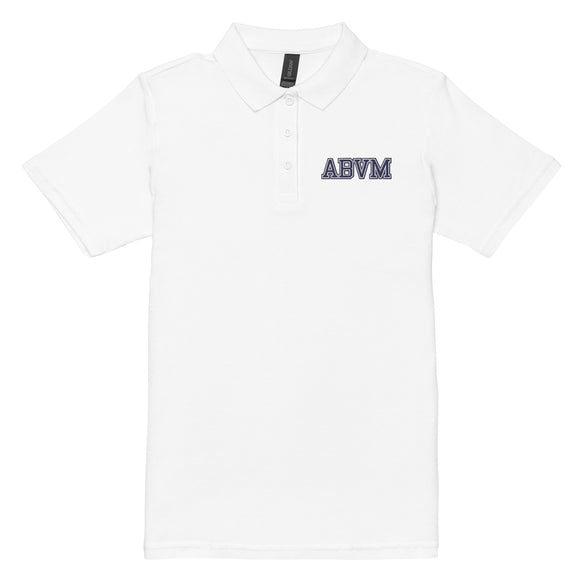 ABVM Women’s pique polo shirt
