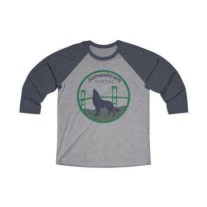 JS Unisex Tri-Blend 3/4 Raglan Tee