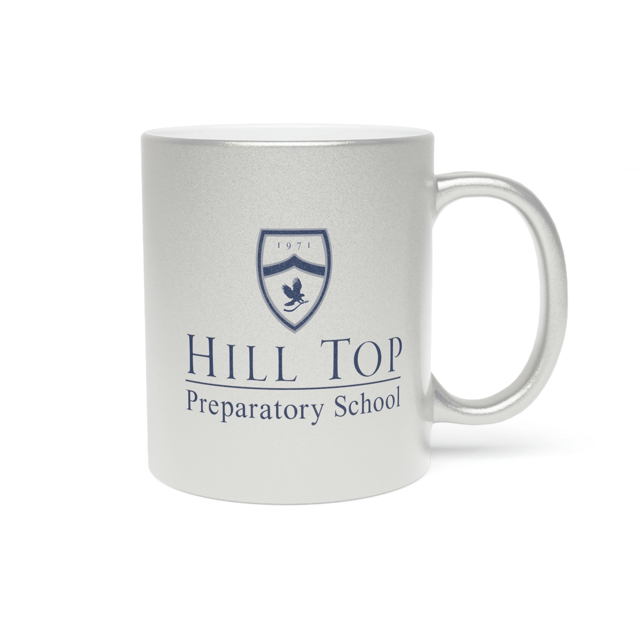 HT Silver Metallic Mug