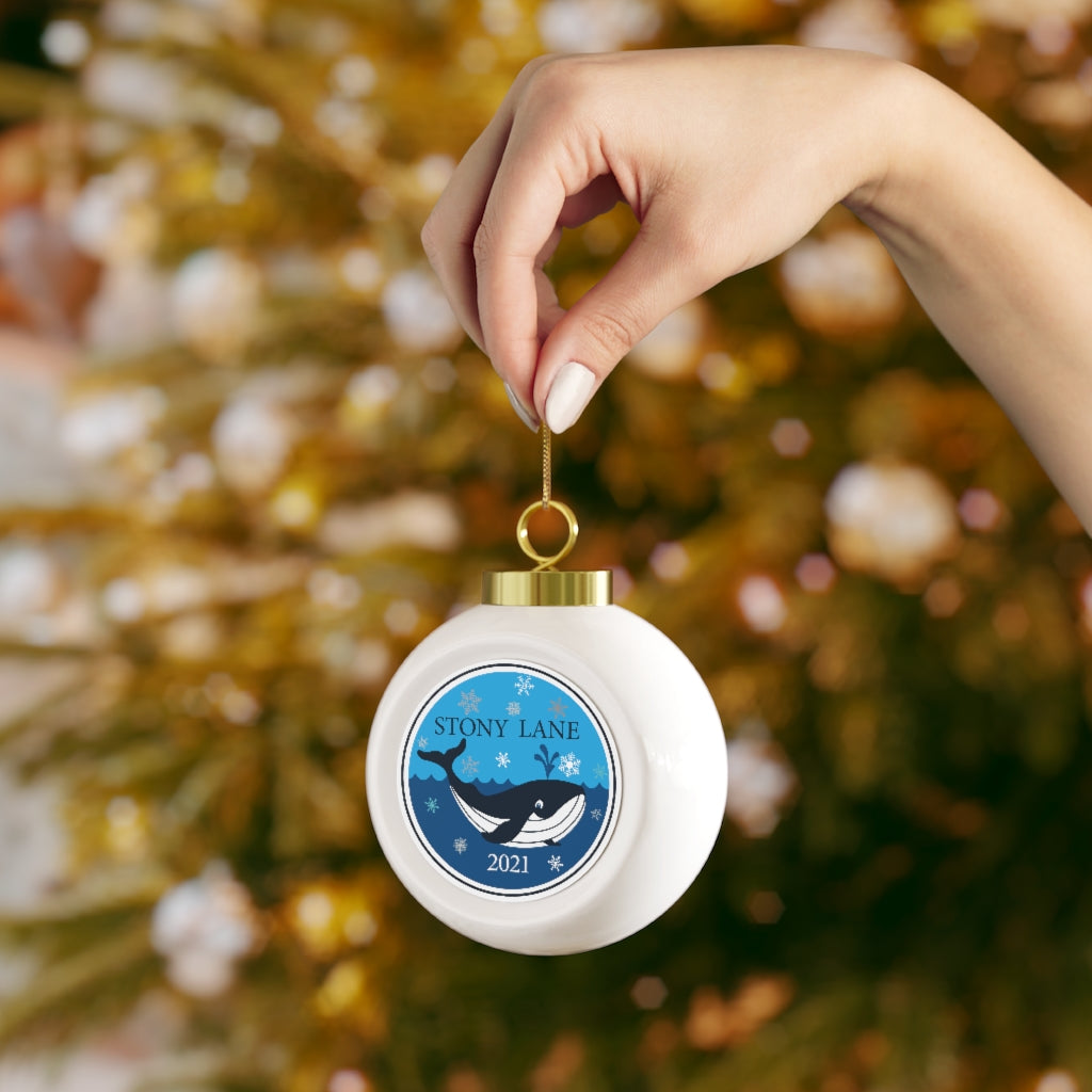 SL Christmas Ball Ornament